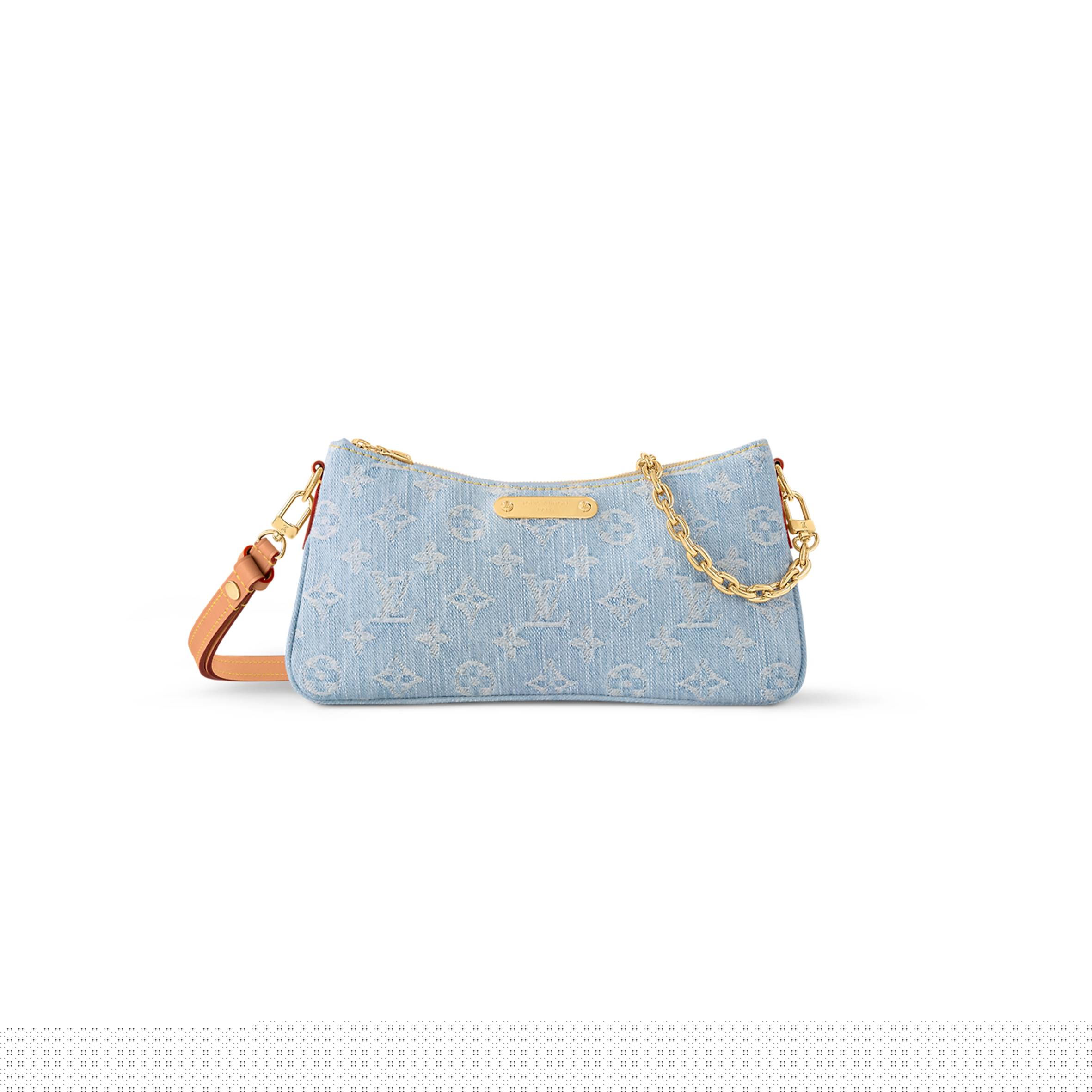 LOUIS VUITTON MASTER DENIM LIV POCHETTE M83532 (24*13*7cm)